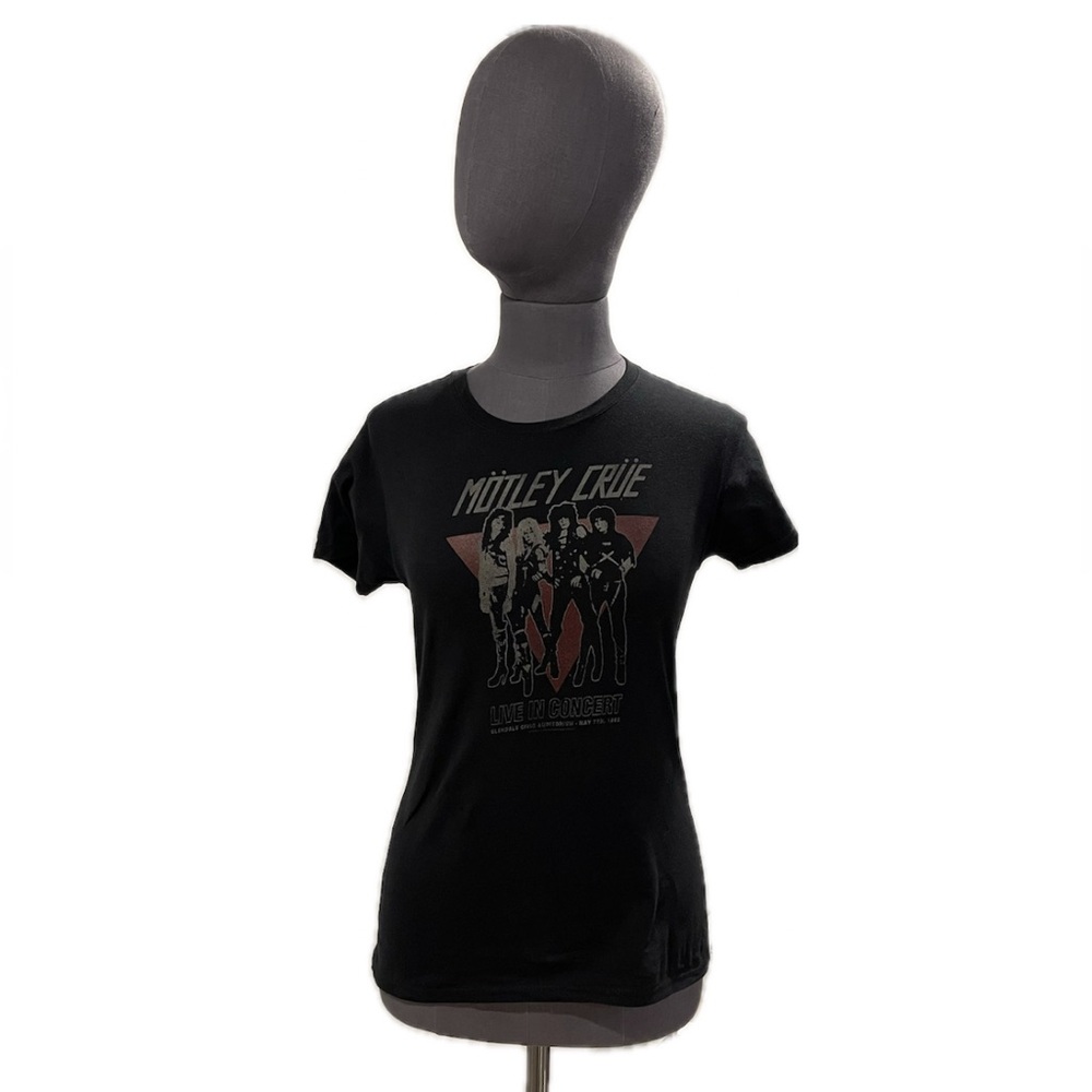 Motley Crue Women's Black Graphic T-Shirt